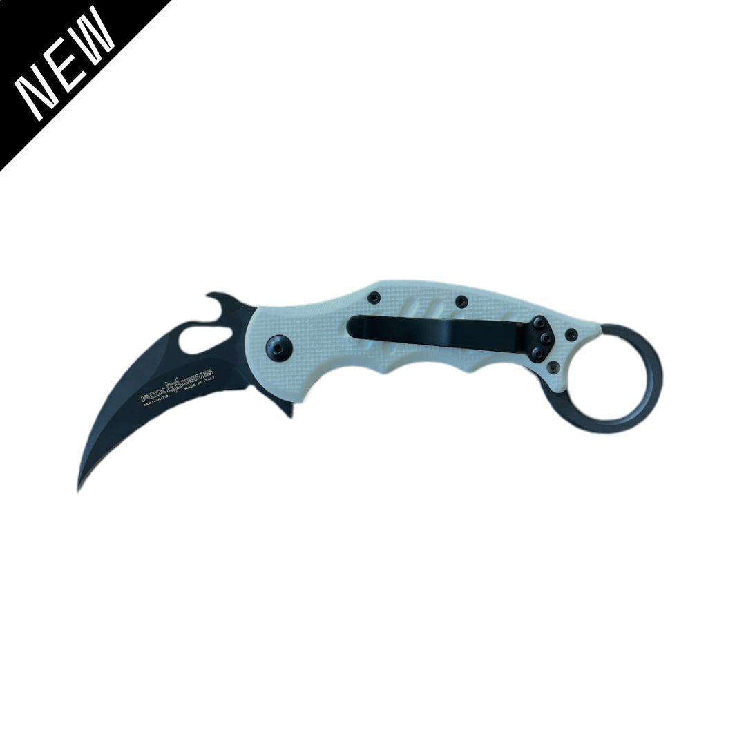 Fox FKMD Folding Training Karambit FX-599 TK coltello da tasca finto